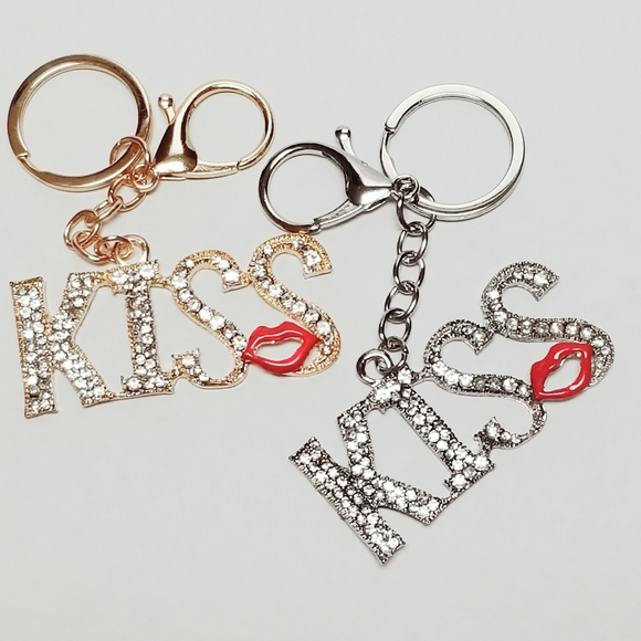 2 pcs Rhinestone Keychain New - Picture 7 of 7
